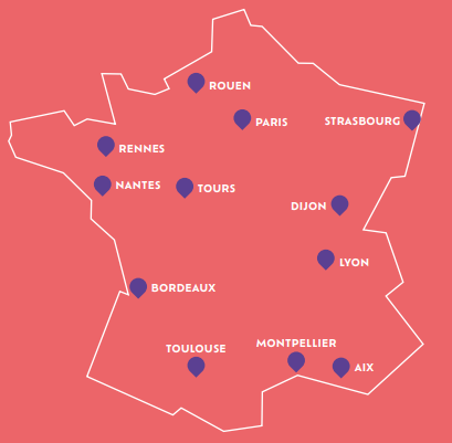 Carte ESARC