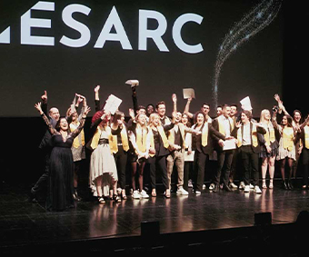 étudiants Esarc remise de diplômes